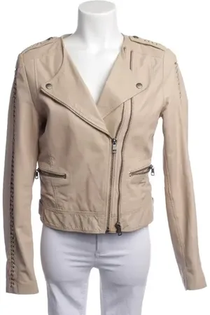 Rich & Royal Lederjacke 38 Camel