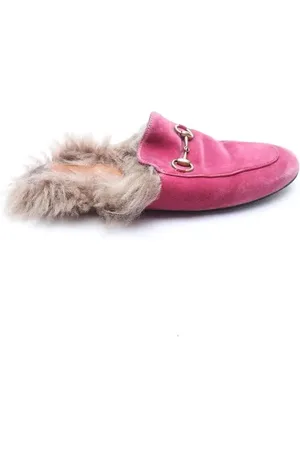 Gucci Princetown Fur Mules EUR 37
