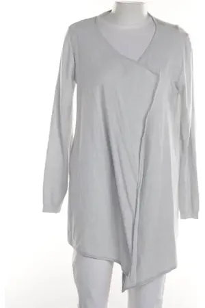 DELICATE LOVE Strickjacke L Hellgrau