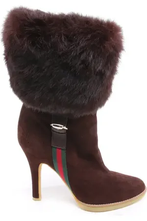 Gucci Stiefeletten EUR 38 Dunkelbraun