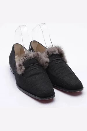 Christian Louboutin Loafers EUR 38 Dunkelgrau