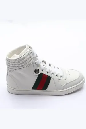 Gucci Hi-Top Web High-Top Sneaker EUR 35