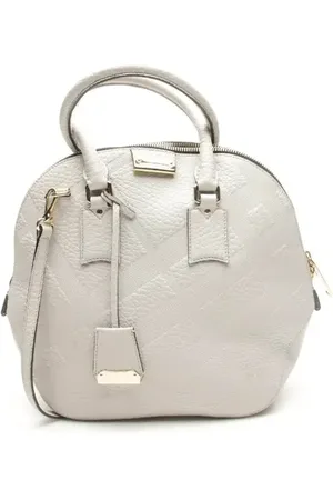 Burberry In Hellgrau Orchard Bowling Bag Handtasche Hellgrau
