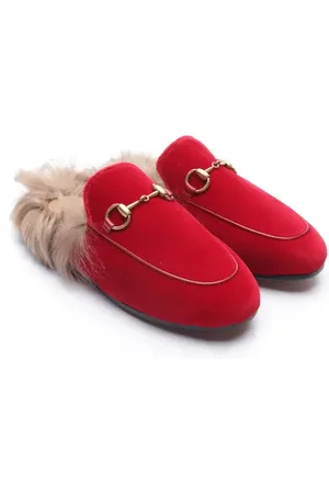 Gucci Princetown Fur Mules EUR 34