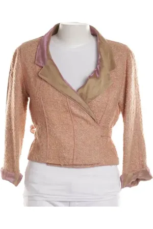 CHANEL Blazer 36 Apricot