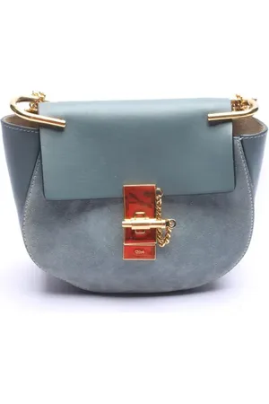 Chloé Drew Mini Abendtasche Hellblau