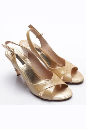 LOUIS VUITTON Sandaletten EUR 38,5 Beige