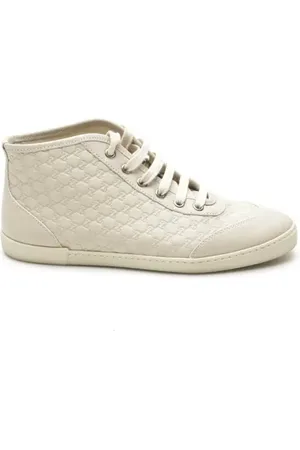 Gucci High-Top Sneaker EUR 35,5 Hellgrau