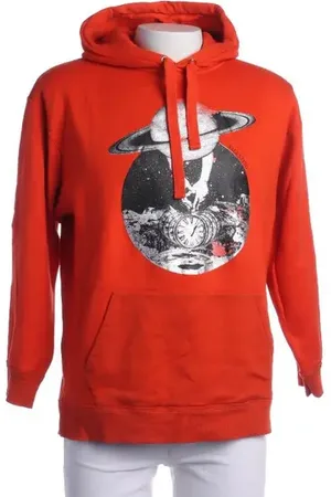 VALENTINO Kapuzensweatshirt S Dunkelorange