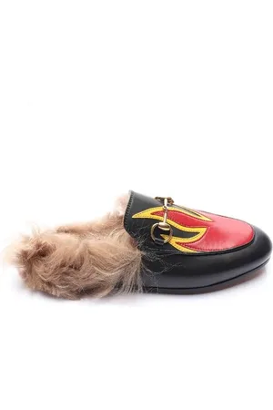 Gucci Princetown Fur Mules EUR 35