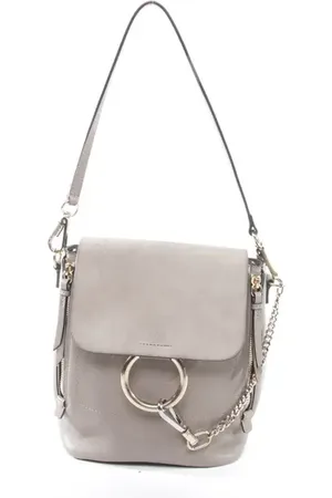 Chloé Faye Backpack Rucksack Hellbraun