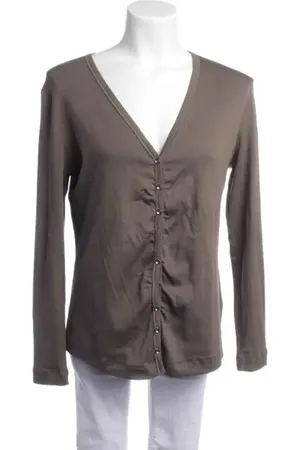 Marc Cain Strickjacke 44 Dunkelbraun