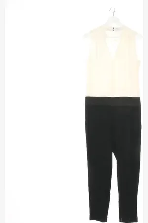 ANTONELLI Seidenjumpsuit 34 Beige