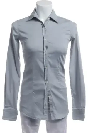 Aglini Bluse 34 Hellblau