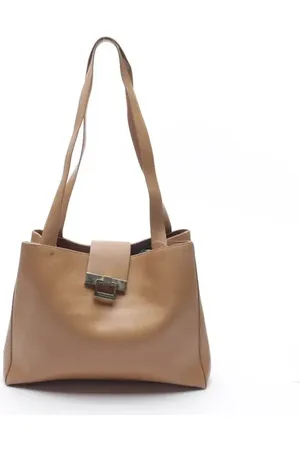 Coccinelle Schultertasche Camel