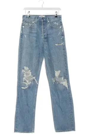 AGOLDE Jeans Skinny W24 Hellblau