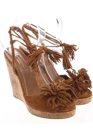 Aquazzura Wedges EUR 38,5 Hellbraun