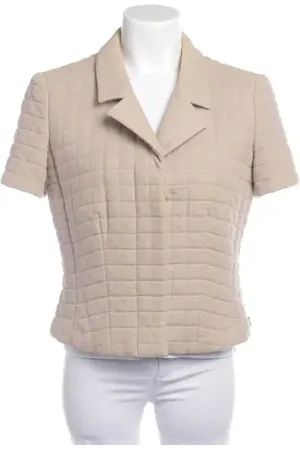 CHANEL Sommerjacke 44 Beige