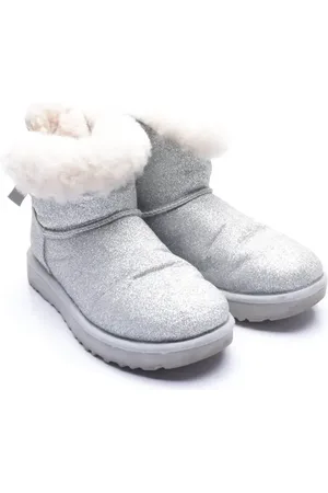UGG Bailey Bow Winterboots EUR 37 Silber