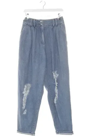 Balmain Jeans Straight Fit 38 Hellblau