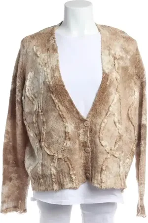 AVANT TOI Strickjacke S Hellbraun