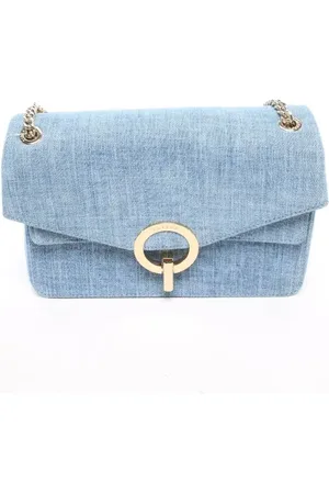 Sandro Schultertasche Hellblau