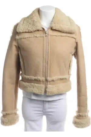 Acne Studios Lederjacke 36 Beige