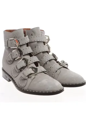 Givenchy Biker Boots EUR 38 Hellgrau
