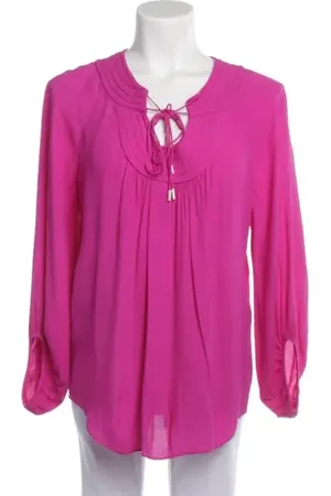 Diane von Furstenberg Bluse 40 Fuchsia