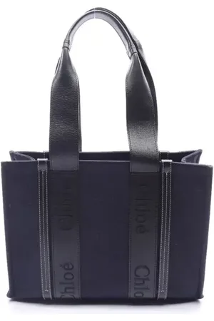Chloé Woody Medium Shopper Navy