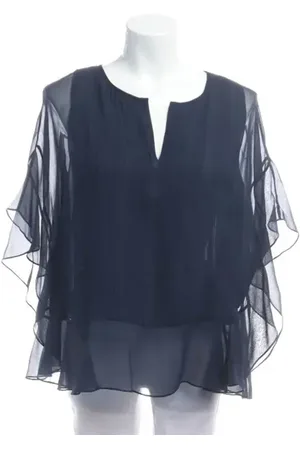Diane von Furstenberg Bluse S Navy