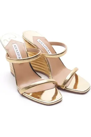 Aquazzura Wedges EUR 38,5 Gold