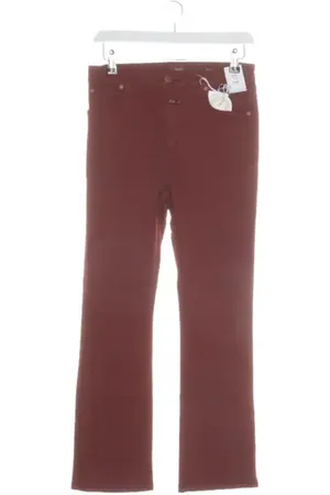 Closed Jeans Straight Fit W26 Bordeaux
