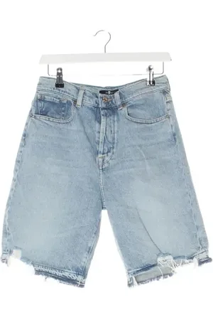 7 for all Mankind Bermuda W28 Hellblau