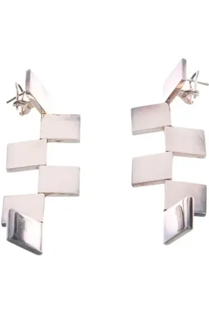 Jil Sander Ohrringe Silber