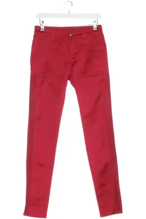 LOUIS VUITTON Hose 34 Bordeaux
