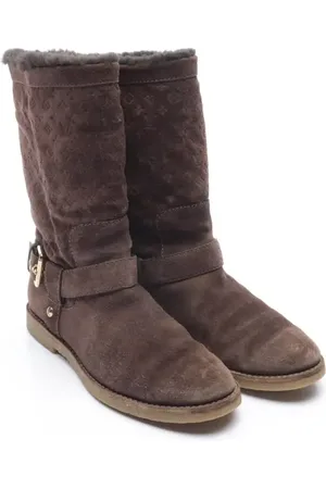 LOUIS VUITTON Stiefeletten EUR 37,5 Dunkelbraun