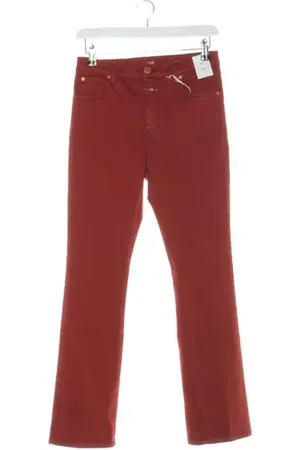 Closed Jeans Straight Fit W26 Bordeaux