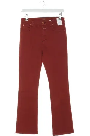 Closed Jeans Straight Fit W26 Bordeaux
