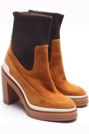 Hermès Stiefeletten EUR 39,5 Hellbraun