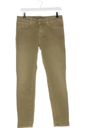 Closed Jeans Straight Fit W27 Olivgrün