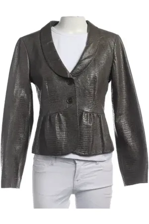 Emporio Armani Lederjacke 38