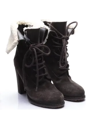 Moncler Winterboots EUR 39 Dunkelbraun