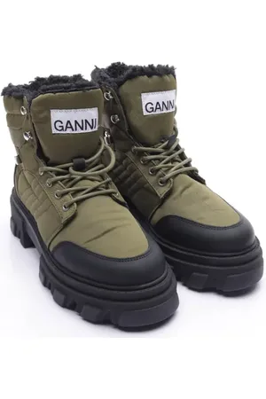 Ganni Winterboots EUR 40 Dunkelgrün