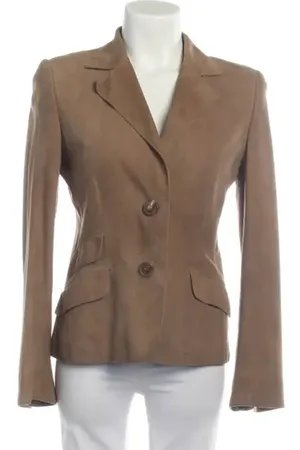 AKRIS Lederjacke 36 Camel