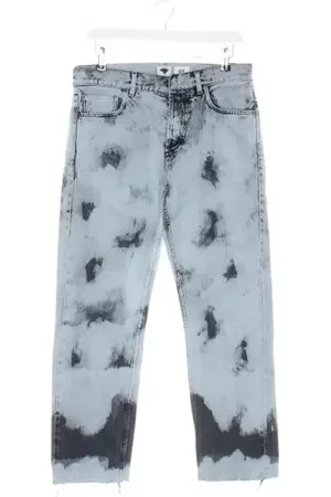 Dior Jeans Straight Fit 34 Hellgrau
