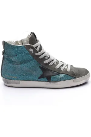 Golden Goose Super-Star High-Top Sneaker EUR 39 Dunkelgrau