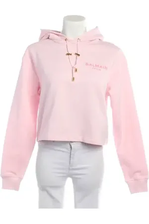 Balmain Hoodie M Hellrosa