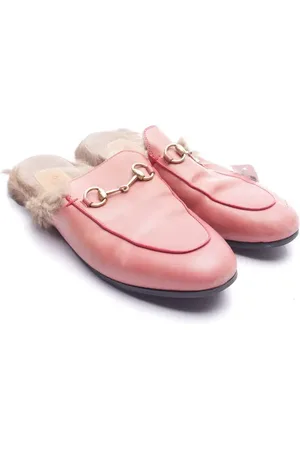 Gucci Princetown Fur Mules EUR 38,5 Hellrosa
