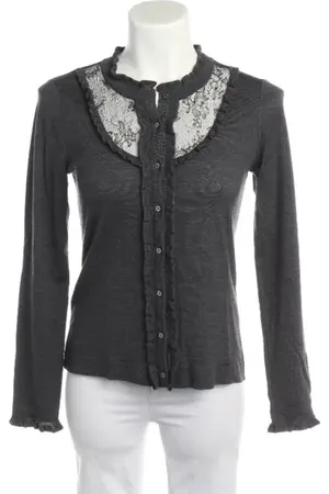 Marc Cain Strickjacke 38 Dunkelgrau